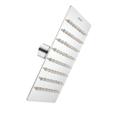 Trueliving_Ultra Sleek 304-Grade Overhead Shower (4 x 4 inches) Silver